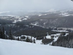 Winter Park Resort Downtown Aerial View