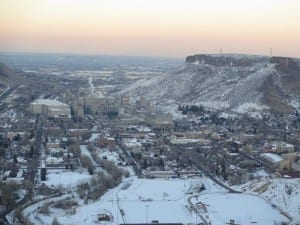 Golden CO Aerial View