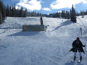 Copper Mountain Ski Resort Caped Man