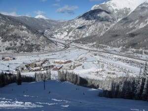 Copper Mountain Village Aerial View