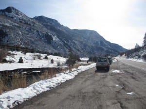 Penny Hot Springs Parking