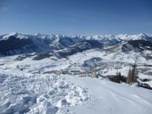 Crested Butte CO Aerial View