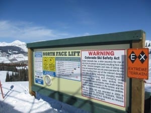 Crested Butte Ski Resort North Face Lift