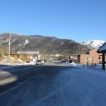 Grand Lake CO Downtown Winter