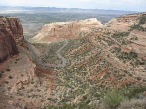 Colorado National Monument Rim Rock Drive