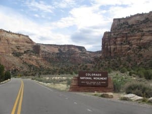 Colorado National Monument Fruita Entrance