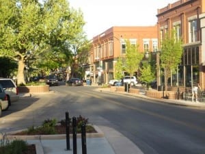 Grand Junction CO Downtown Trees