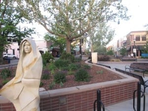 Grand Junction CO Downtown Woman Sculpture