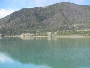 Harvey Gap State Park Lake