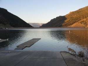 Rifle Gap State Park Boat Ramp Dock