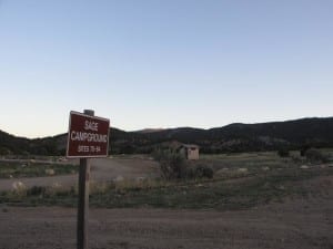 Rifle Gap State Park Sage Campground