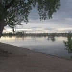 Colorado River State Park Corn Lake Sunset