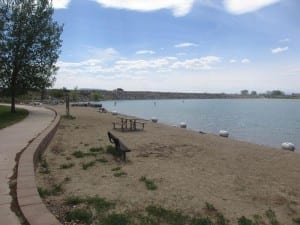 Highline Lake State Park Swim Beach