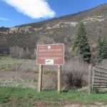 Paonia State Park Entrance