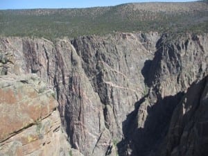 Black Canyon Gunnison Chasm View Overlook