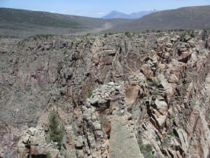 Black Canyon Gunnison Rock Point Overlook