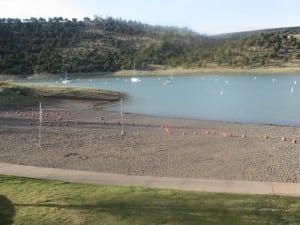 Ridgway State Park Swim Beach Volleyball