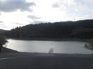 Ridgway State Park Lake Boat Ramp