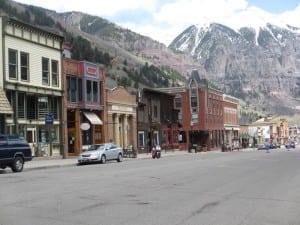 Telluride CO Downtown Shops