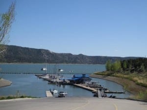 Navajo State Park Boat Ramp