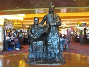 Sky Ute Casino Statue