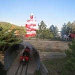 North Pole Santa's Workshop Train Tracks