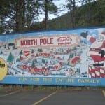 North Pole Santa's Workshop Mural
