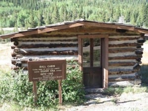 Winfield Ghost Town Ball Cabin