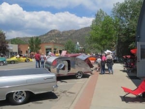 Buena Vista CO Car Show Chrome Trailer