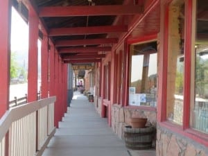 Woodland Park CO Downtown Boardwalk