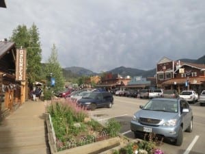 Grand Lake CO Downtown Boardwalk