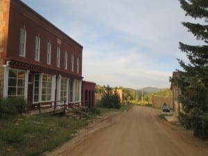 Nevadaville Ghost Town Main Street