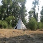Yampa River State Park Tepee Hayden