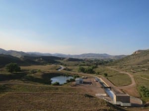 Horsetooth Reservoir Dam North