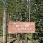 Teller City Ghost Town Sign