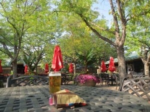 Budweiser Brewery Beer Garden