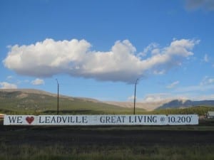 Leadville CO Elevation Mural