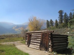 Twin Lakes Ghost Town Storage Shed