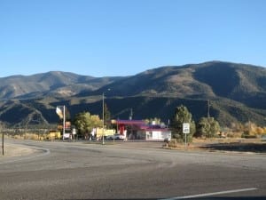 Poncha Springs CO Highway Intersection