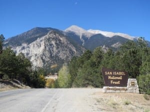 San Isabel National Forest Mount Princeton