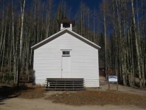 Saint Elmo Ghost Town Schoolhouse