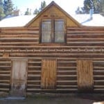 Saint Elmo Ghost Town Log Cabin