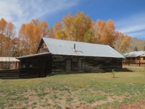 Ohio City Ghost Town Rustic Cabin