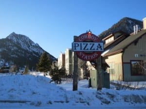 Frisco CO Cowboy Pizza Station