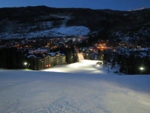 Keystone Resort Night Skiing River Run Village