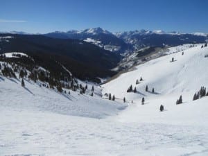 Vail Ski Resort Sun Up Bowl