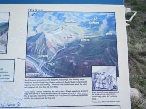 South Canyon Hot Springs Map