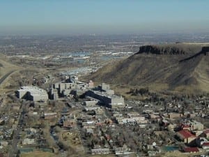 Coors Brewery Aerial View