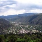 Glenwood Springs CO Aerial View
