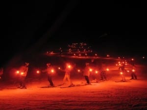 Howelsen Hill Ski Area Holiday Light Show